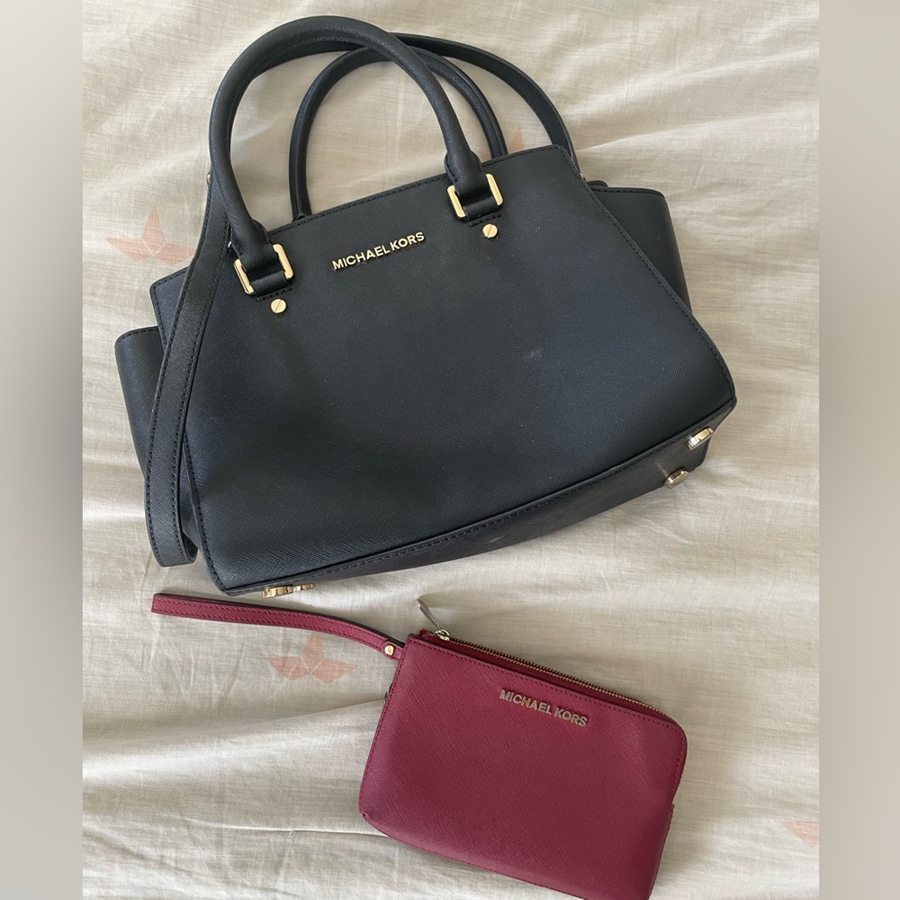 MICHAEL KORS purse and wallet BOTH FOR 85